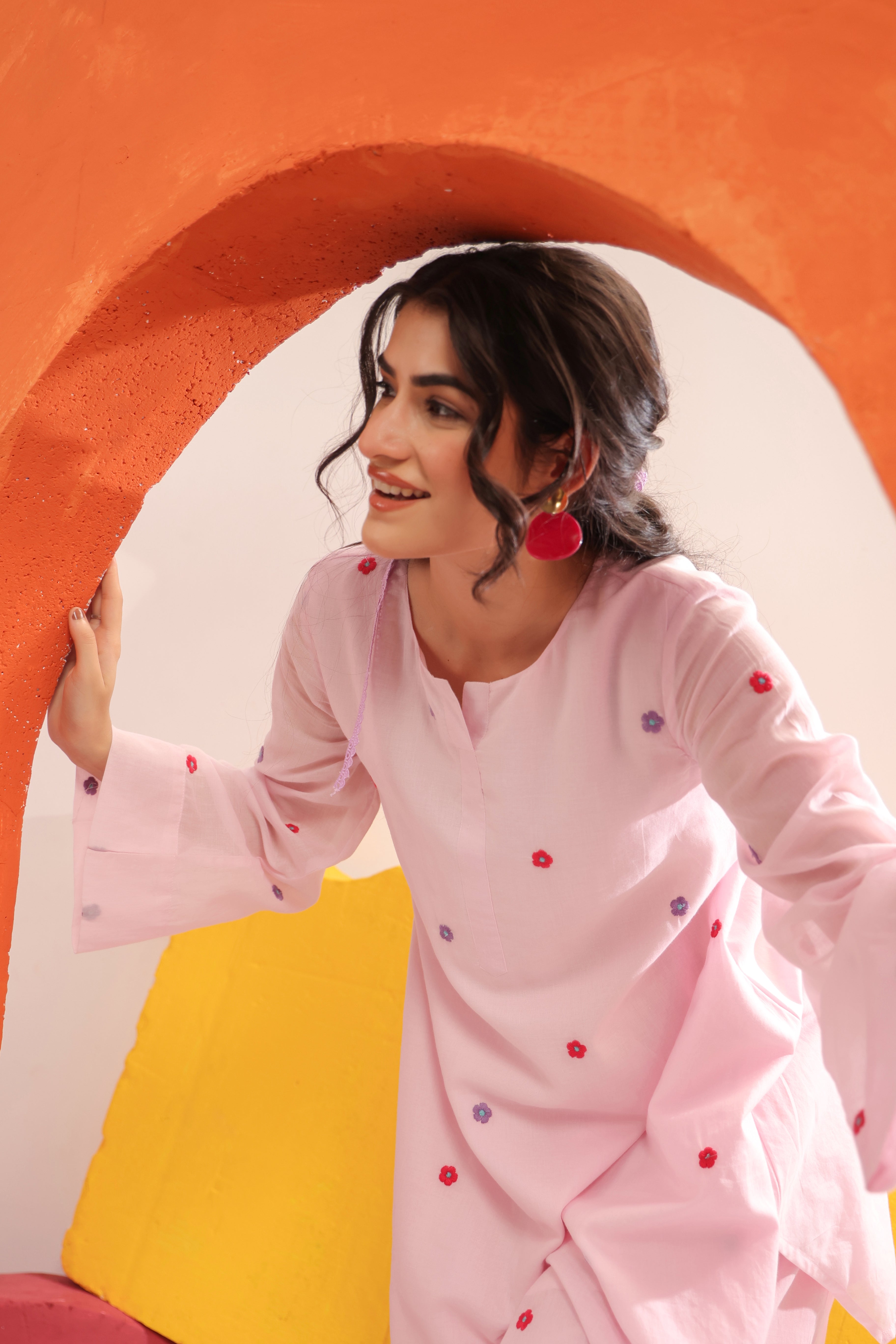 Pastel dream Farsi Co-ord Set