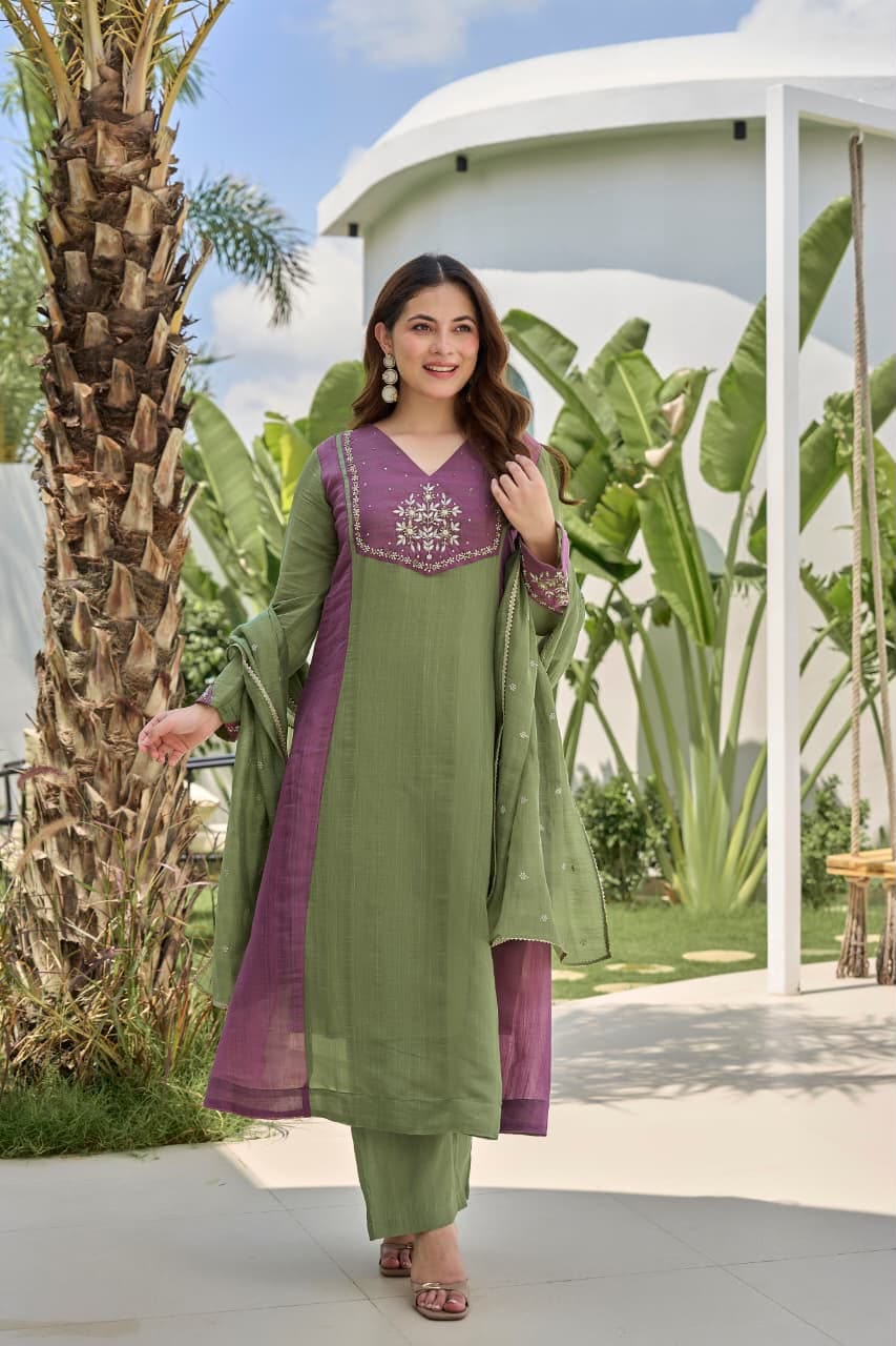 Mehreen Mul Chanderi Suit Sets