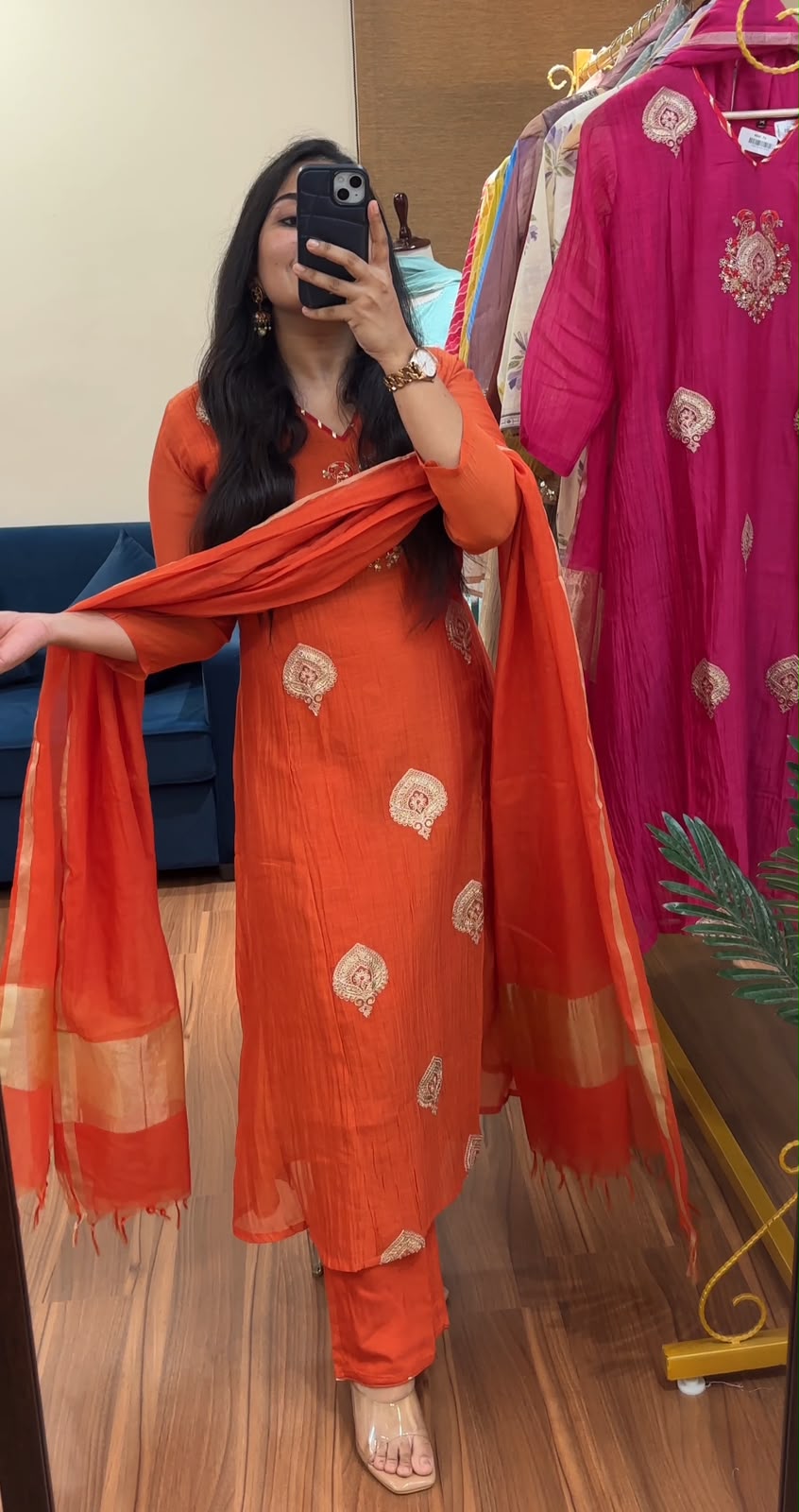 Rajwada Banarasi Mul Chanderi Suit Sets