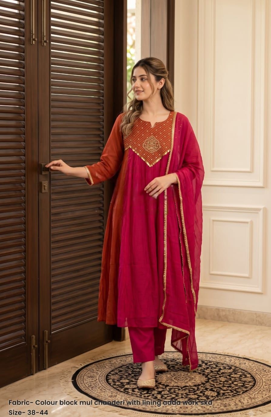 Noor Adda Mul Chanderi Suit Sets