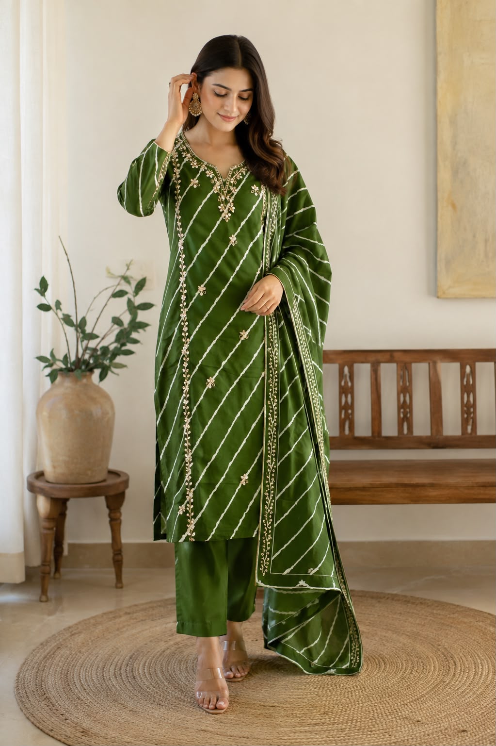Vastra Leher Cotton Suit Sets