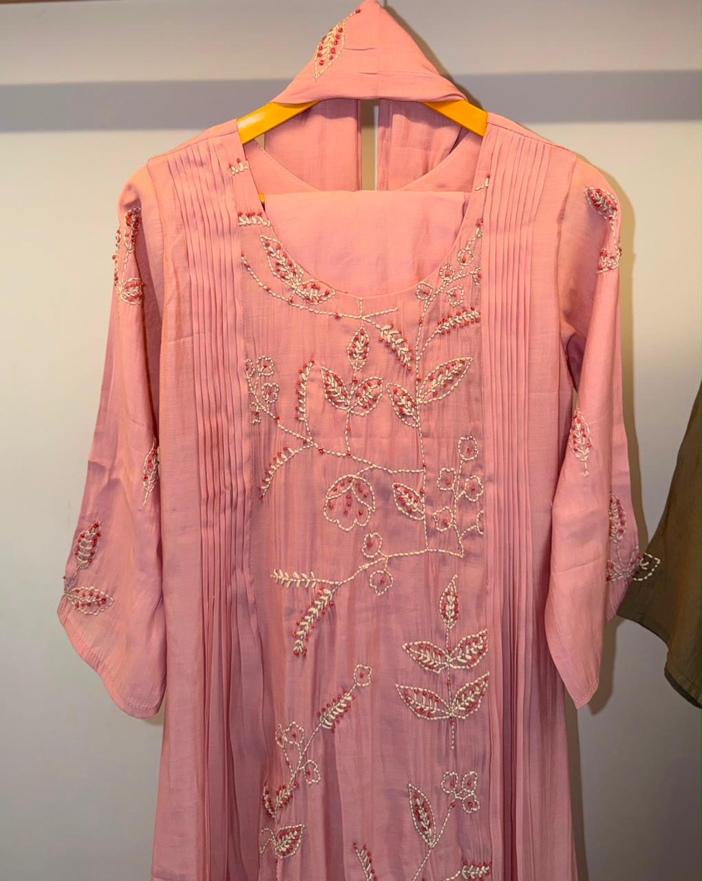Nazaakat Mul Chanderi Suit Sets