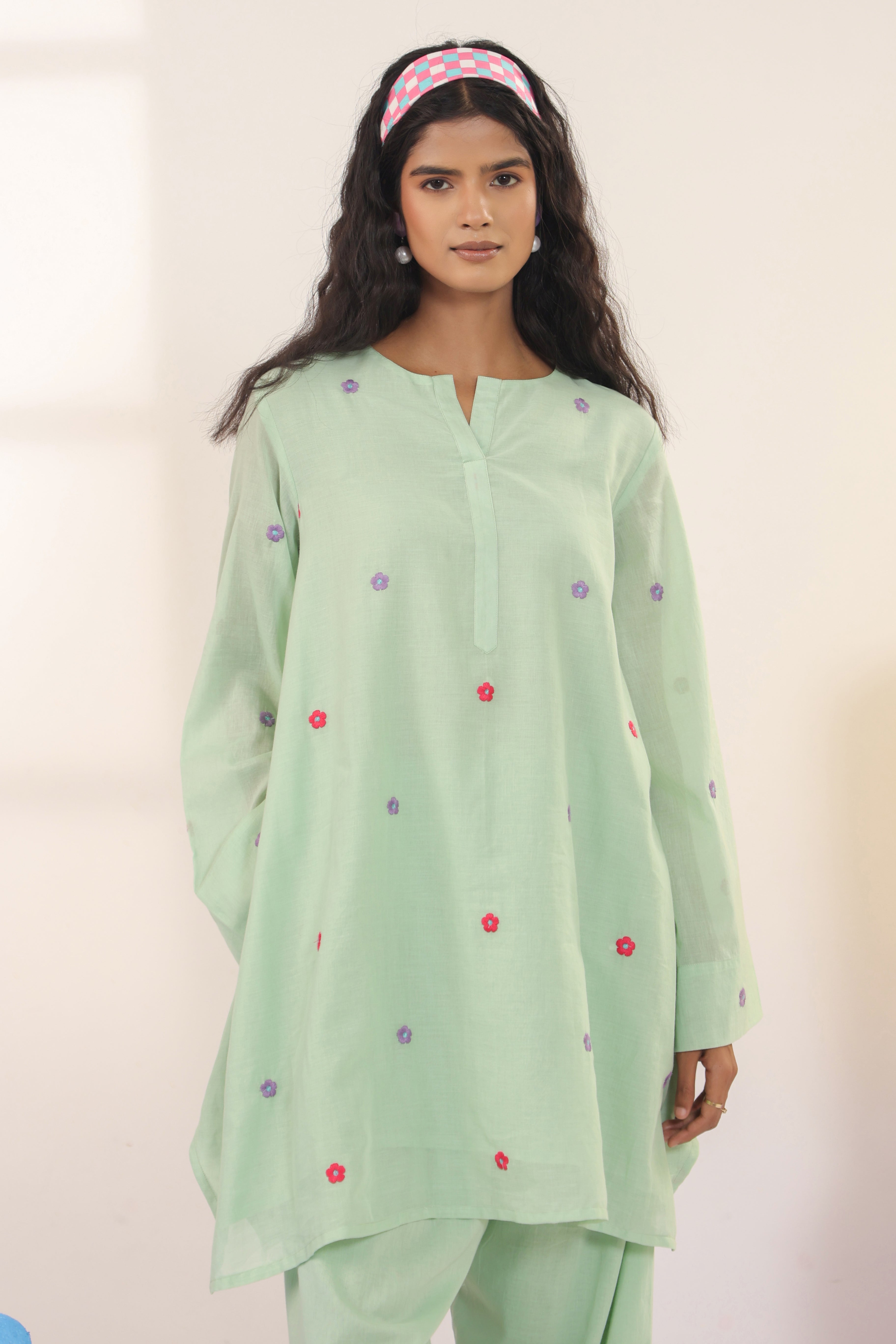 Pastel dream Farsi Co-ord Set