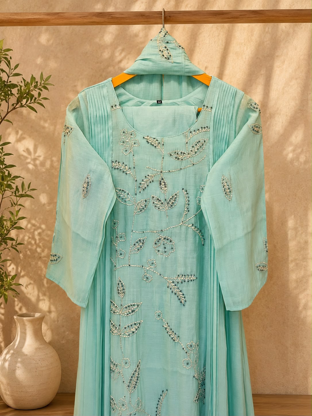 Nazaakat Mul Chanderi Suit Sets